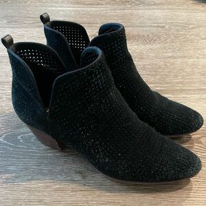 Sam Edelman Black Ankle Boots Size 8